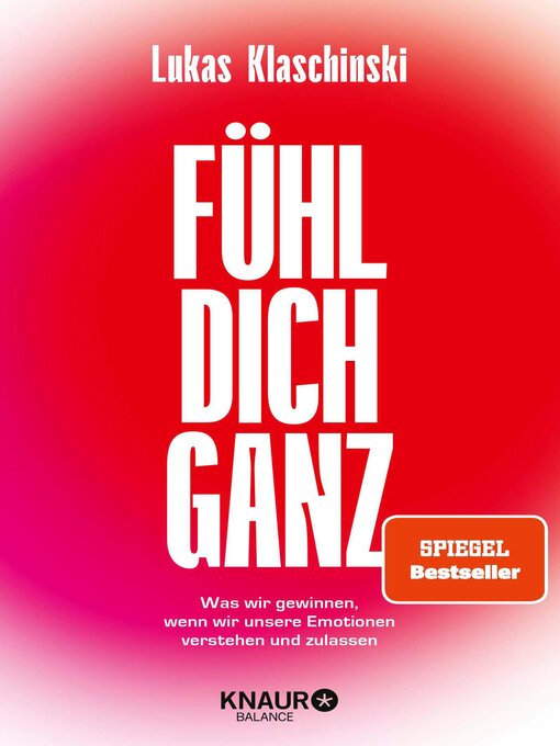Title details for Fühl dich ganz by Lukas Klaschinski - Wait list